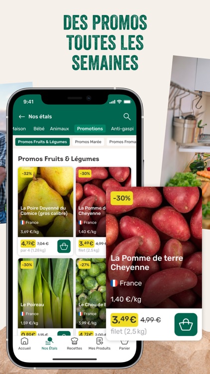 Mon Marché : Livraison courses
