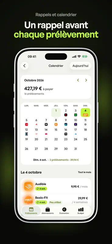 Spook : Gérer ses abonnements screenshot 4 of 10