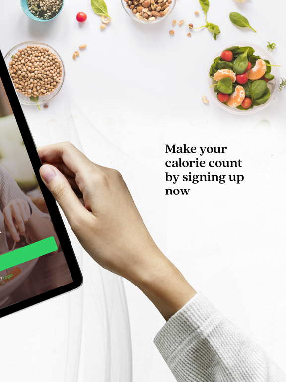 My Calorie Check iPad screenshot 2 - Health & Fitness app