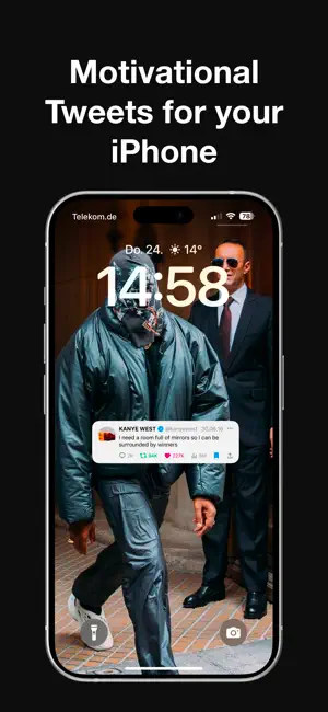 Tweet To Wallpaper screenshot 1