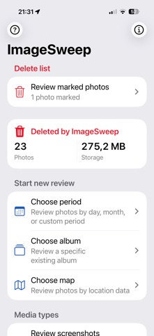 ImageSweep Screenshot 1 of 9