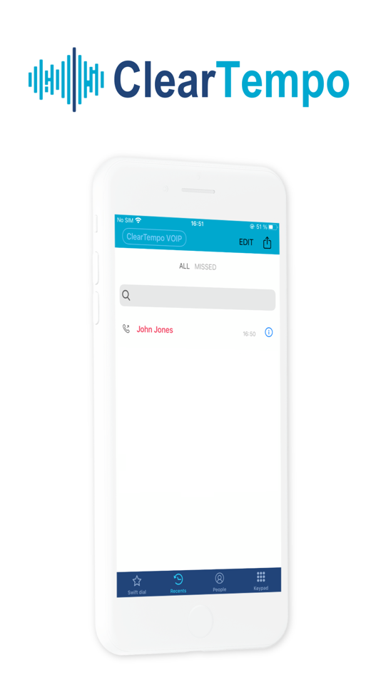 #1. ClearTempo VOIP (iOS) 由: Clarity Technology Group, Inc.