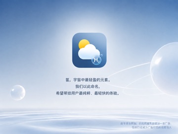 Hydrogen Weather iPad screenshot