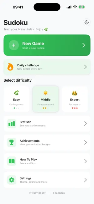 Sudoku just for fun screenshot 1