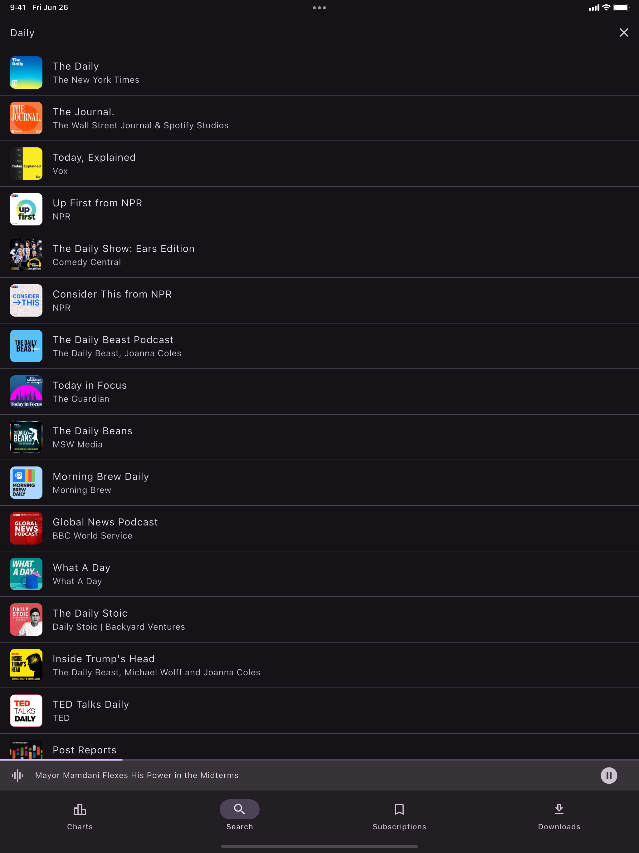 Podcasts: App screenshot 10