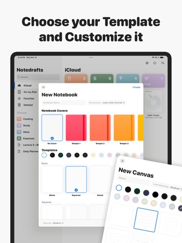 Notedrafts: Note Taking iPad screenshot