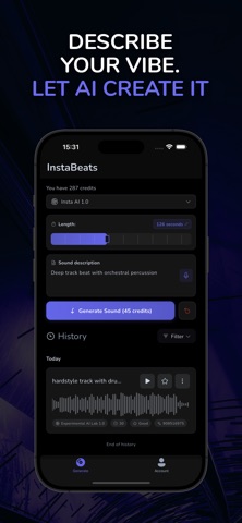 InstaBeats: AI Beat Maker Screenshot 1 of 5