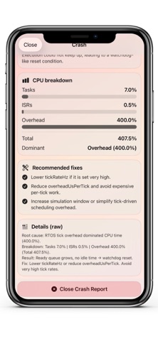 RTOSSimLab screenshot