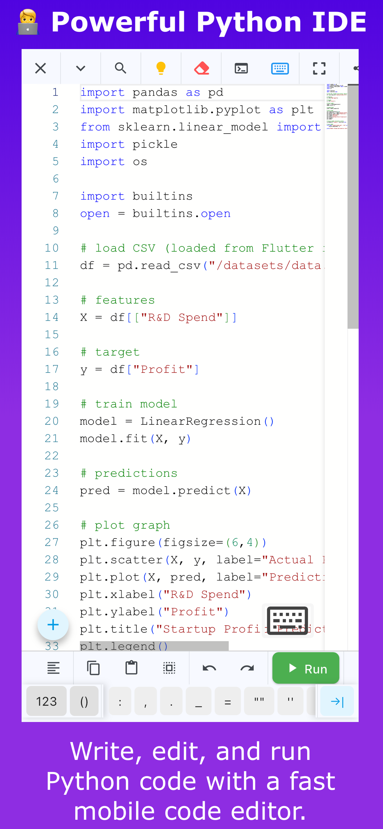 PyStudio - Learn & Run Python