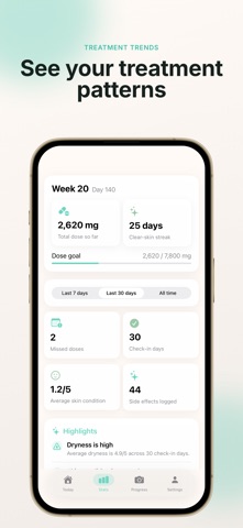 Accutane Tracker & Log: IsoPal Screenshot 3 of 7