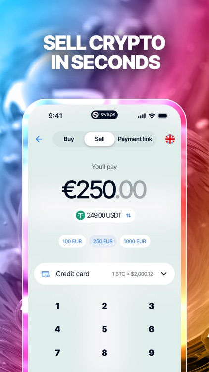 Swaps: Buy Crypto & Bitcoin