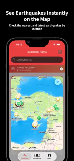 Deprem: Acil GüvendeKal iPhone Ekran Görüntüsü 4