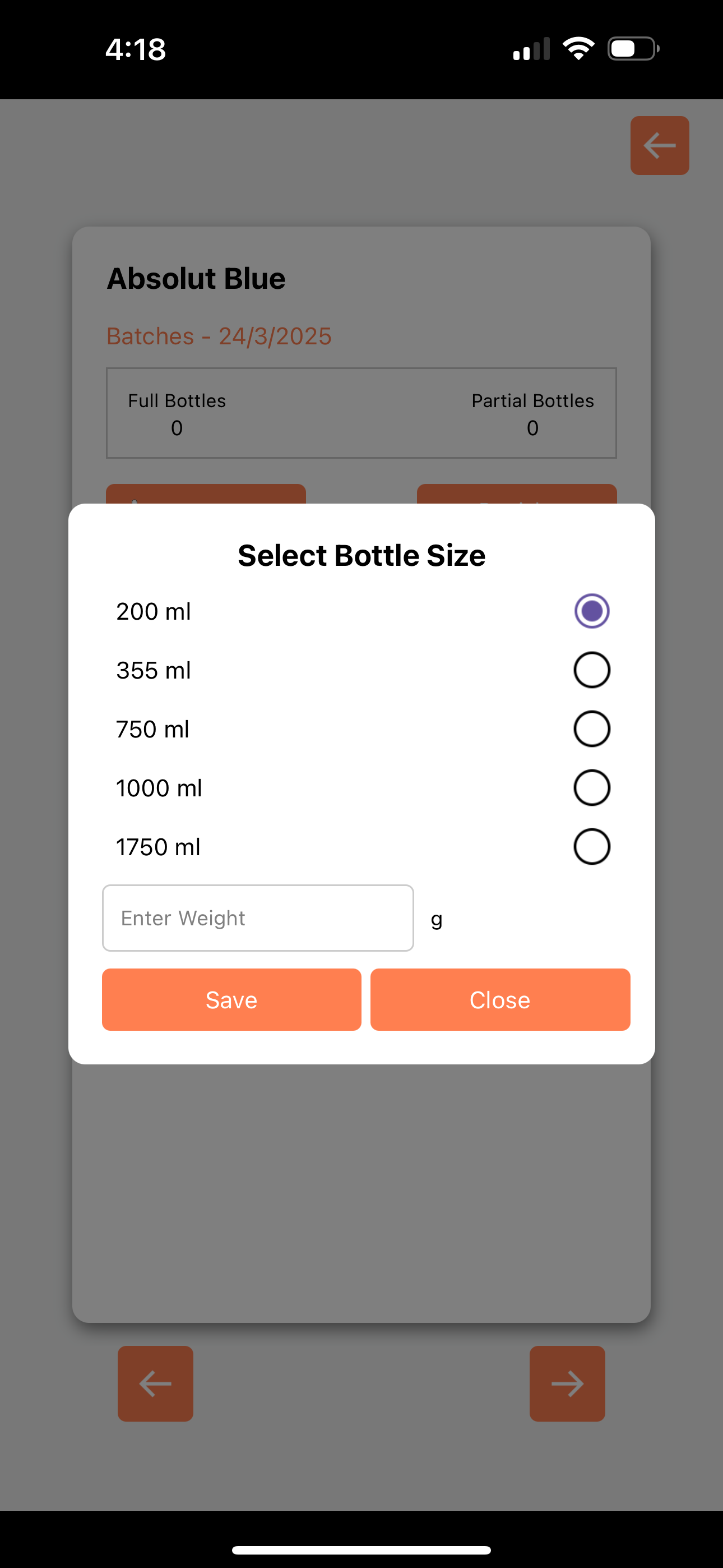 Barmetrix Beverage Spot Check screenshot 5
