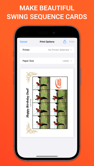 Swing Profile Golf Analyzer Screenshot