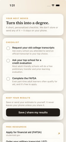 AlreadyEarned iPhone screenshot