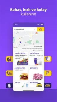 Getir: Market, Yemek Ve Dahası iphone resimleri 1