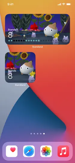 Captura de pantalla de Standland en iPhone 6