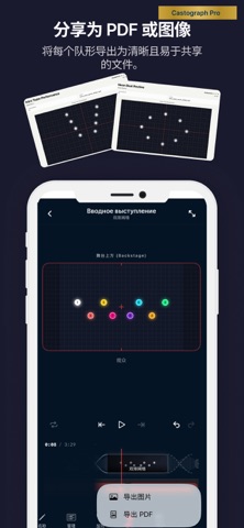 Castograph: 舞蹈队形编排 screenshot