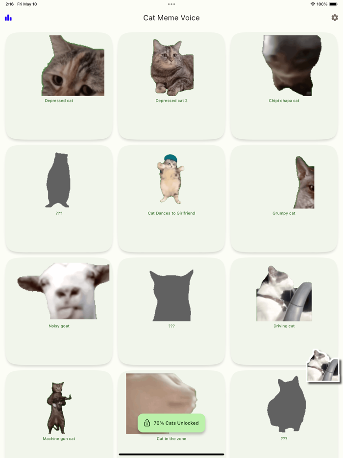 Cat Meme Voice Meow anytime