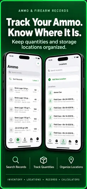 AmmoDB: Ammo & Firearm Log screenshot 1