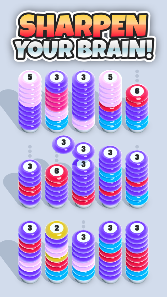 Sort & Merge - Sorting Games - 1.1.5 - (iOS)