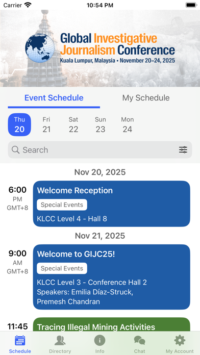 GIJC25 Screenshot