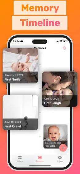 Family Album & Baby Photos on iPhone, screenshot 2