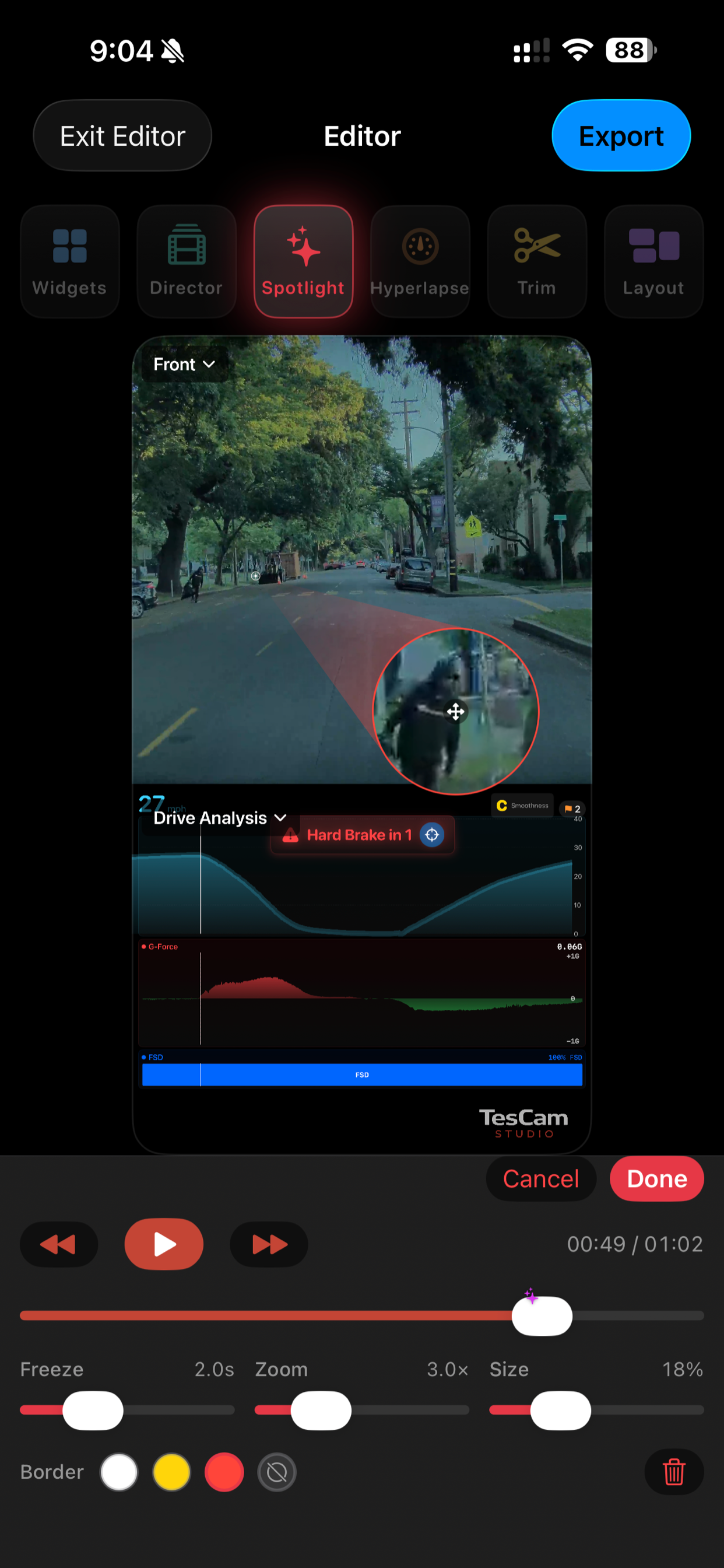 TesCam Studio for Tesla