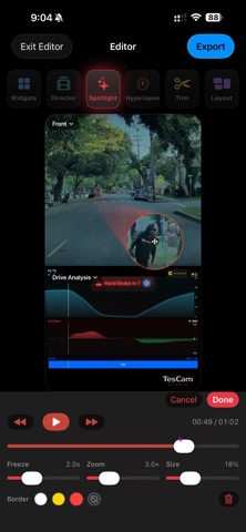 TesCam Studio for Tesla screenshot