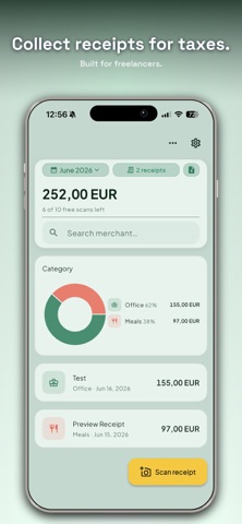 SnapLedger: Receipt Scanner Screenshot 1 of 6