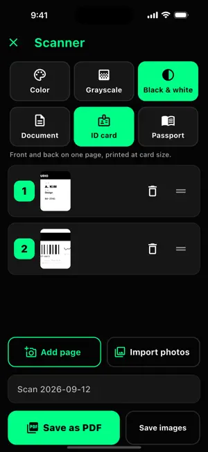 Scanner · Baro screenshot 2