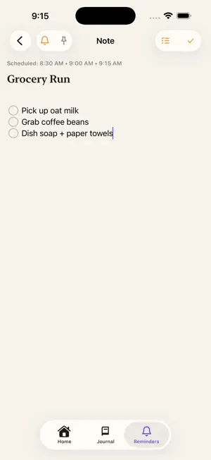 Journal: Reminders & Notes screenshot 4