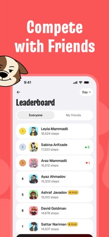 Dosty Walks: Step Counter screenshot