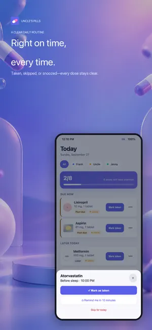 Unclepills - Pills Manager screenshot 3