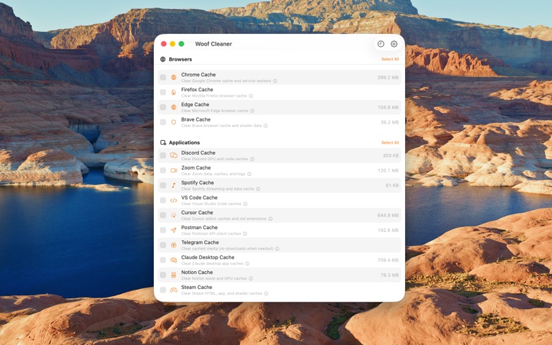 Woof: Disk Cleaner & Organizer screenshot