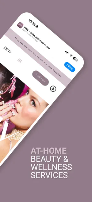 PRIV - Salon delivered to you screenshot 2