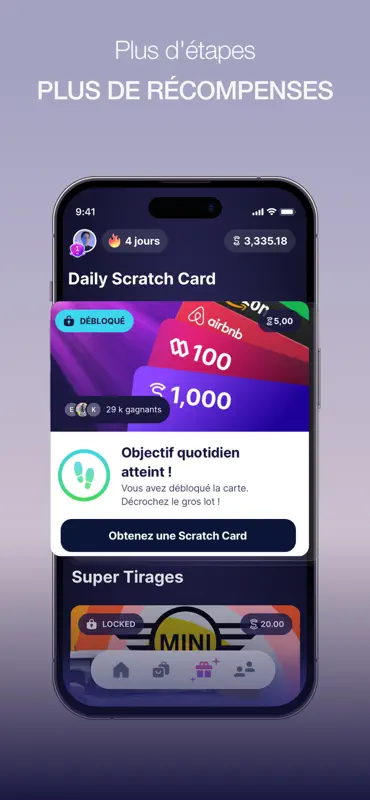 Sweatcoin Walking Step Counter screenshot 3 of 6