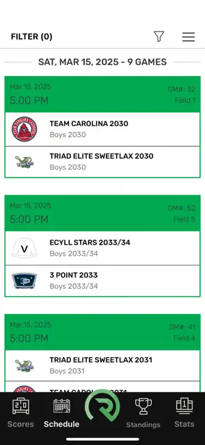 Radar Sports screenshot 2