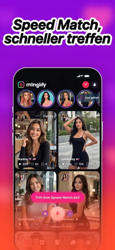 Video Chat & Dating - Minglify screenshot 6 of 6