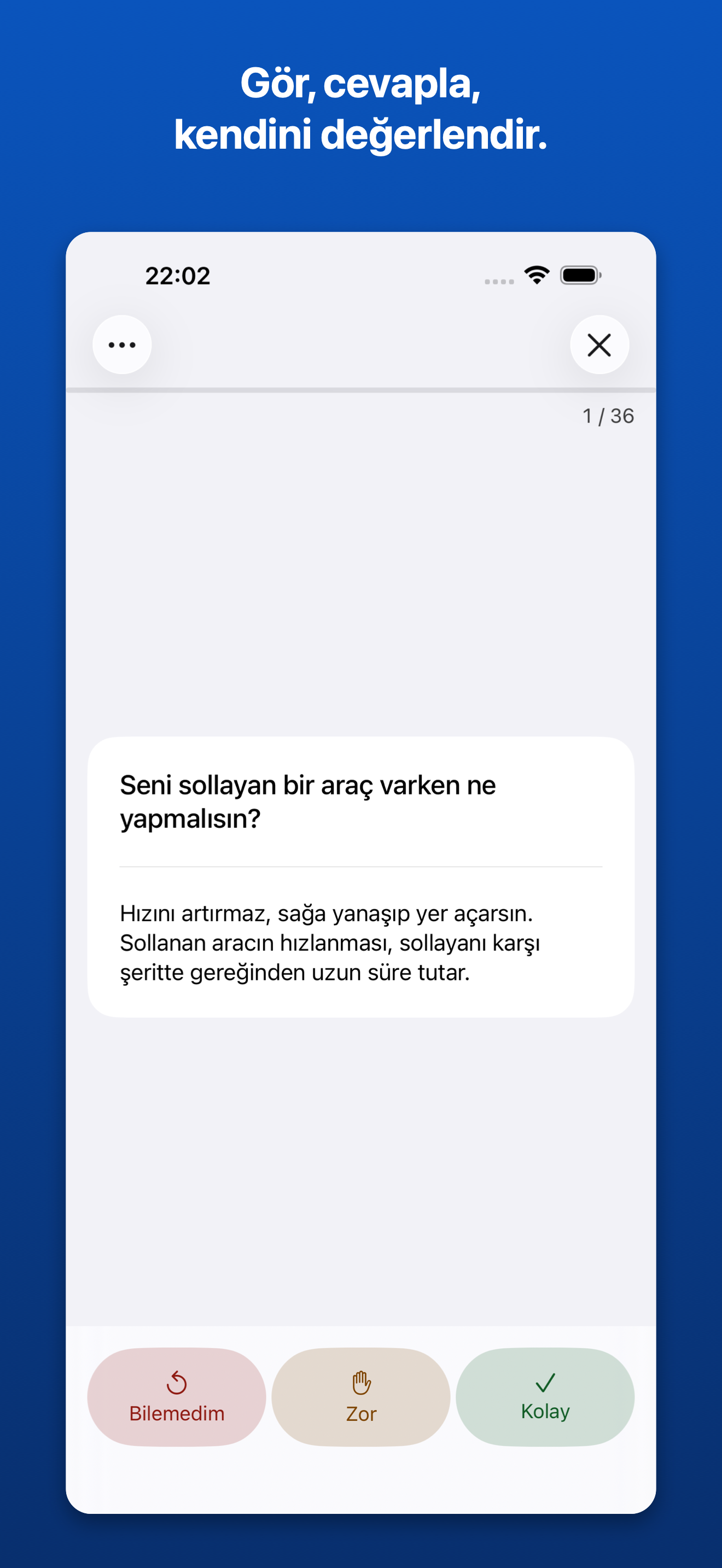 Tekrar: Sınav Kartları screenshot 2