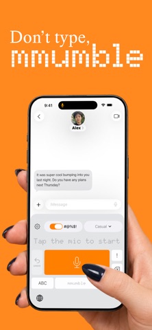 mmumble: Voice Typing Screenshot 1 of 6