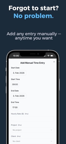 Work Hours Tracker - Stundo Screenshot 3 of 5