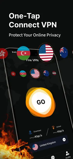 VPN - fire VPN Planet Hit screenshot 2