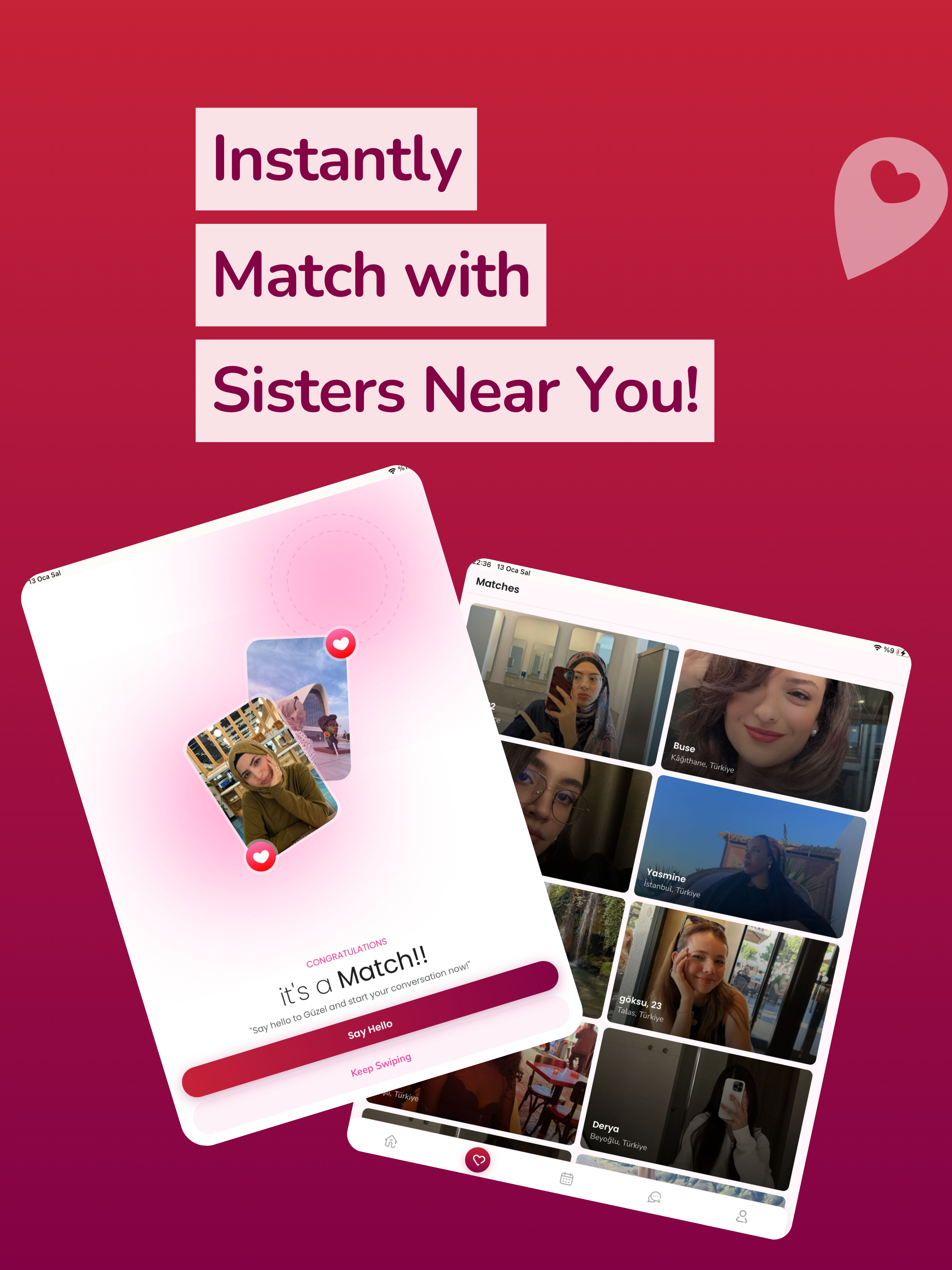 Sisterly - Sister Matcher