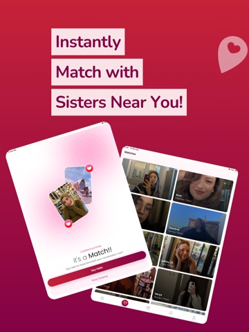 Sisterly – Make Female Friends iPad screenshot 3