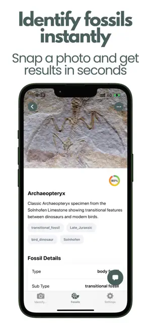 Fossil Identifier: Fossil ID screenshot 1