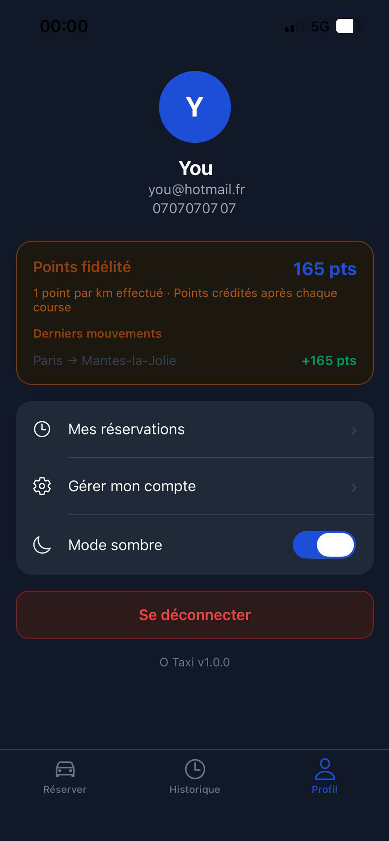 O Taxi screenshot 8