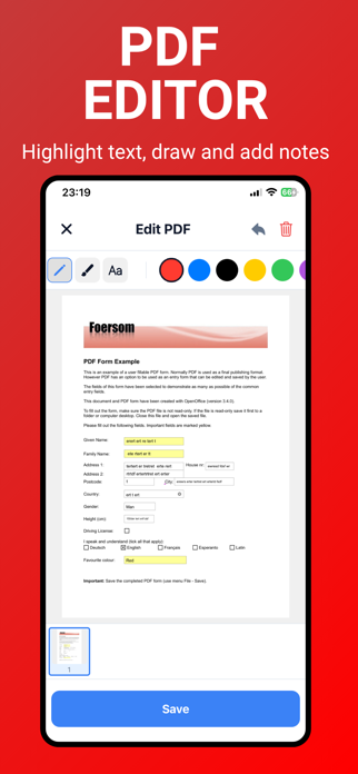 Document Scan, Edit & Merge Screenshot 3 of 5