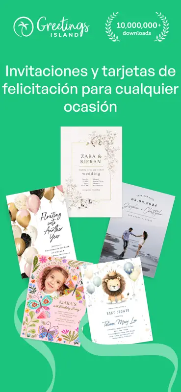 Invitation Maker: Cards & RSVP screenshot 1 of 9
