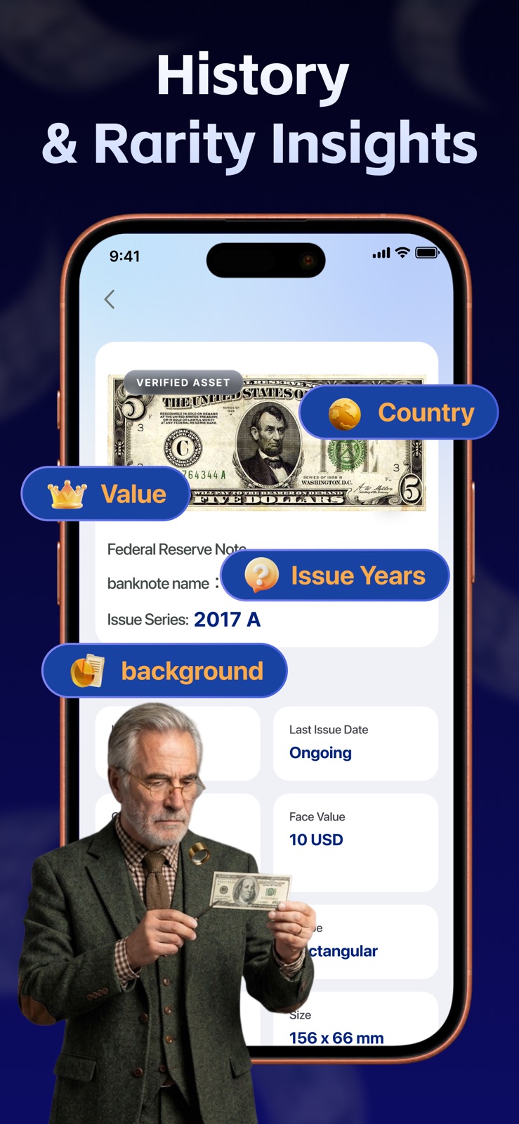 Banknote Identifier：NoteID iphone screenshot 3